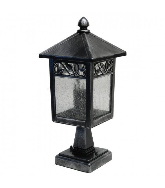 Lampada da parete Winchcombe, argento nero