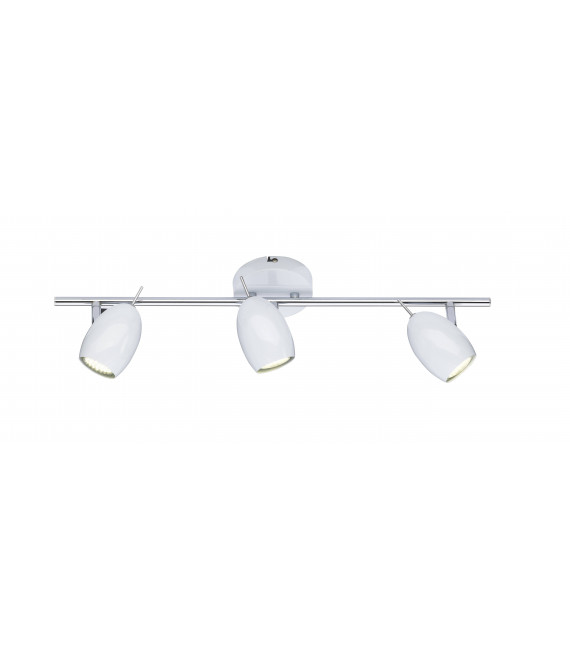 Faretto bianco QUINCY 3 lampadine