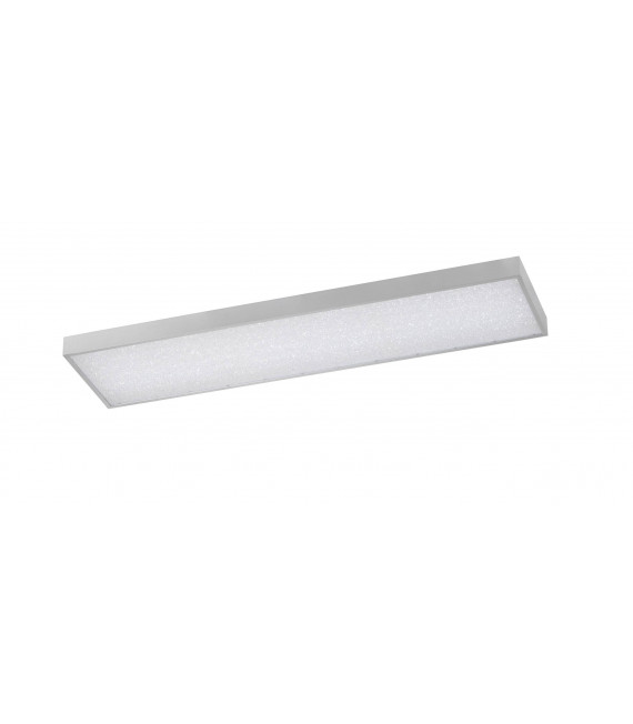 GLAM Plafón plata 1 bombilla LED