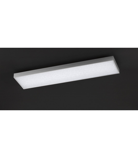 Lampada da soffitto GLAM argento 1 lampadina a LED