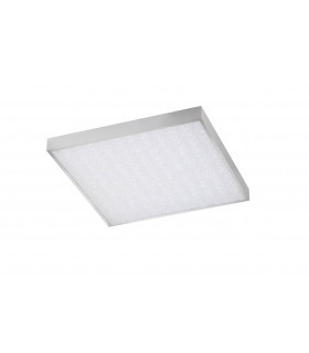 GLAM Plafón plata 1 bombilla LED