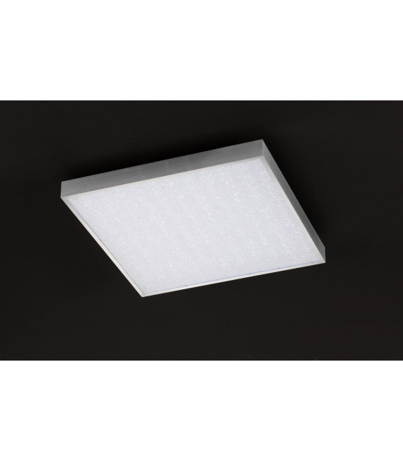 GLAM Plafón plata 1 bombilla LED