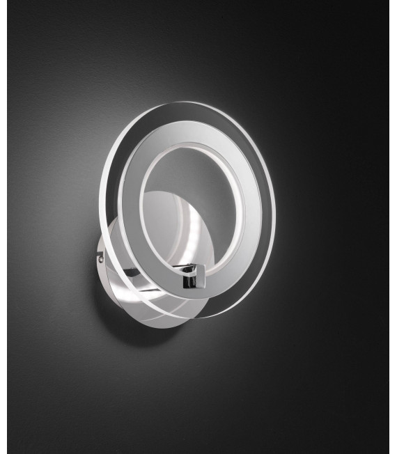 NOEMI aplique de cromo 1 bombilla LED
