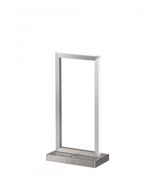 SKIP lámpara de mesa aluminio cepillado 1 bombilla LED