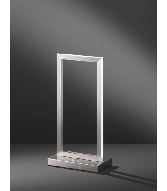 SKIP lámpara de mesa aluminio cepillado 1 bombilla LED