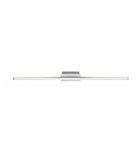 CLAY Lámpara de techo cromada 1 bombilla LED