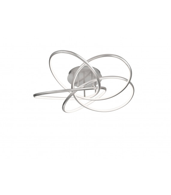 RISA silberne Deckenleuchte 1 LED-Lampe