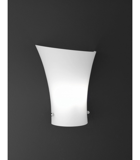 ZIBO aplique blanco 1 bombilla