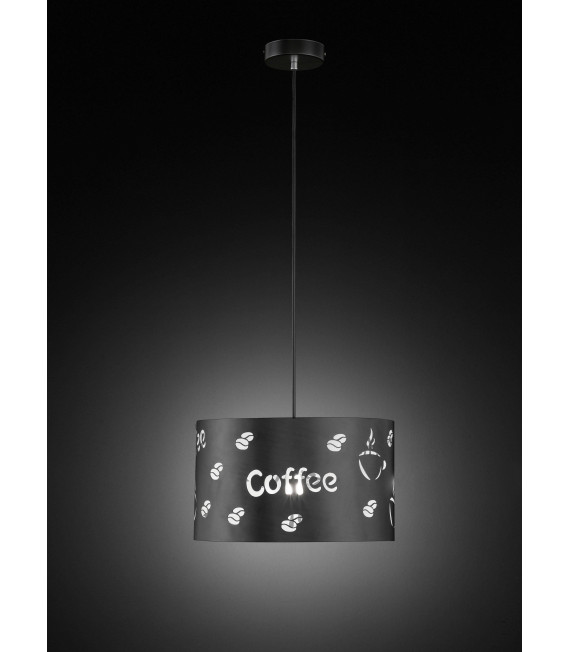 Schwarze TÜVA Pendelleuchte 1 Glühlampe