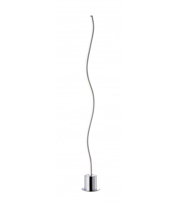 LINEE Chrom Stehleuchte 1 LED Lampe