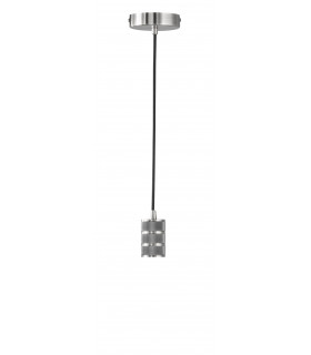 Lampadario MASSA nichel opaco 1 lampadina