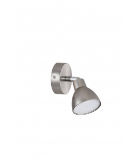 Spot LESTER matt Nickel / Chrom 1 LED-Lampe