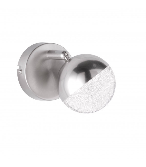 Lampadina SANAN spot nichel opaco 1 LED