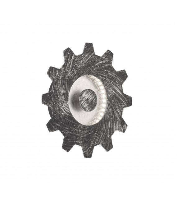 LEIF Wandleuchte Silber 1 LED Lampe