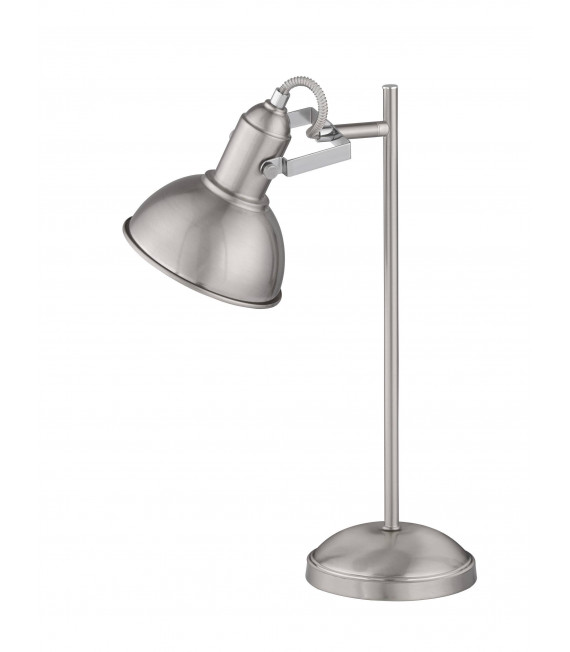 Lampada da tavolo SCOPE nichel opaco 1 lampadina