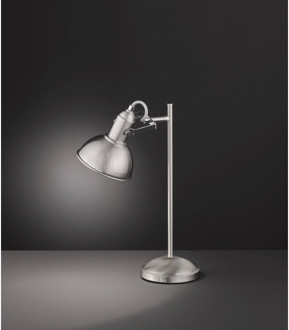 Lampada da tavolo SCOPE nichel opaco 1 lampadina