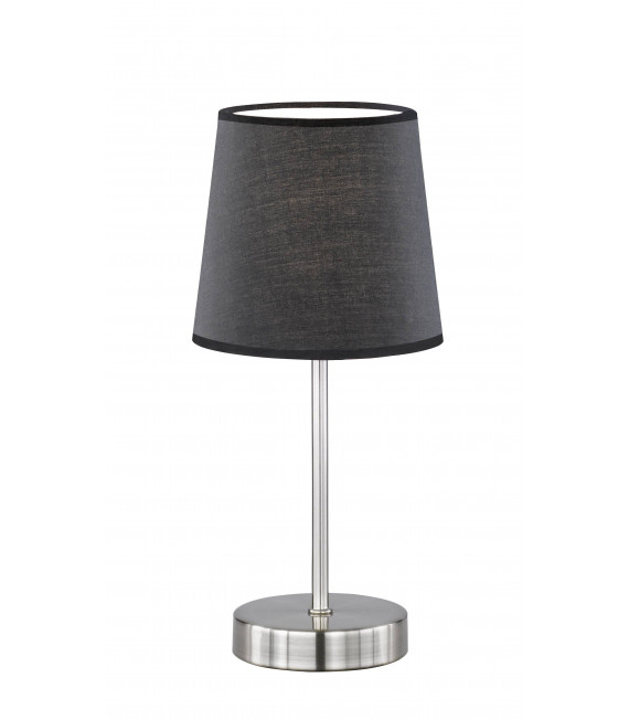 Lampada da tavolo nera CESENA 1 lampadina