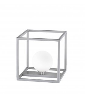 Lampada da tavolo AURELIA nichel opaco 1 lampadina