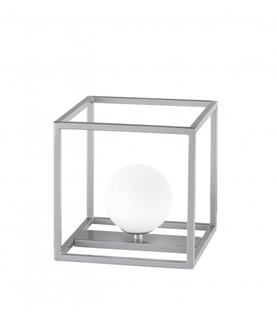 Lampada da tavolo AURELIA nichel opaco 1 lampadina