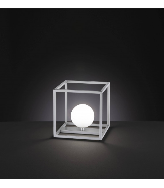 AURELIA Tischlampe Matt Nickel 1 Glühbirne