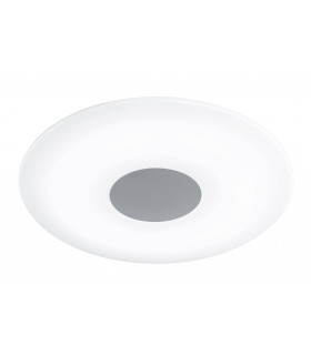 SILA Lámpara de techo Níquel mate 1 Bombilla LED