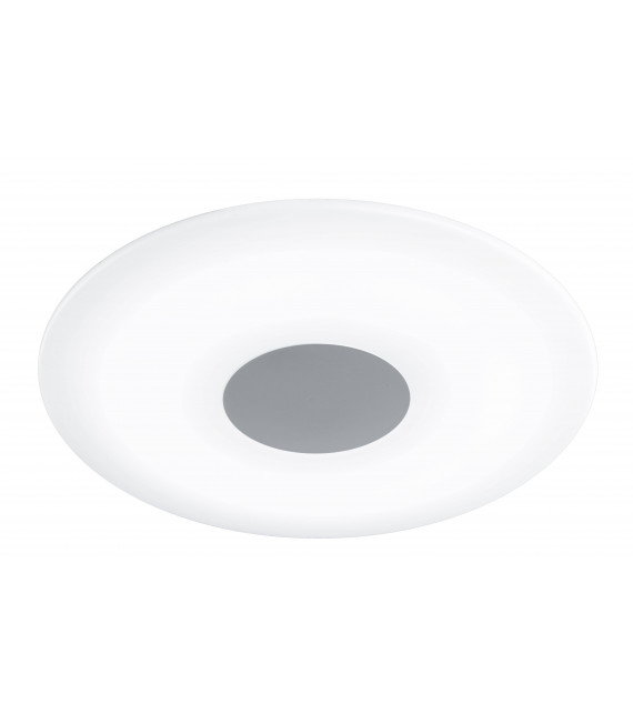 Plafoniera SILA nichel opaco 1 lampadina a LED