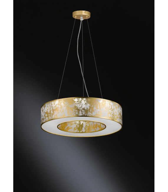 LEIKA goldene Pendelleuchte 1 LED-Lampe