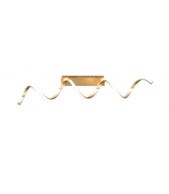 RUSSELL Deckenleuchte golden 1 LED-Lampe
