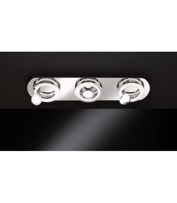 AIDEN Chromscheinwerfer 3 LED-Lampen