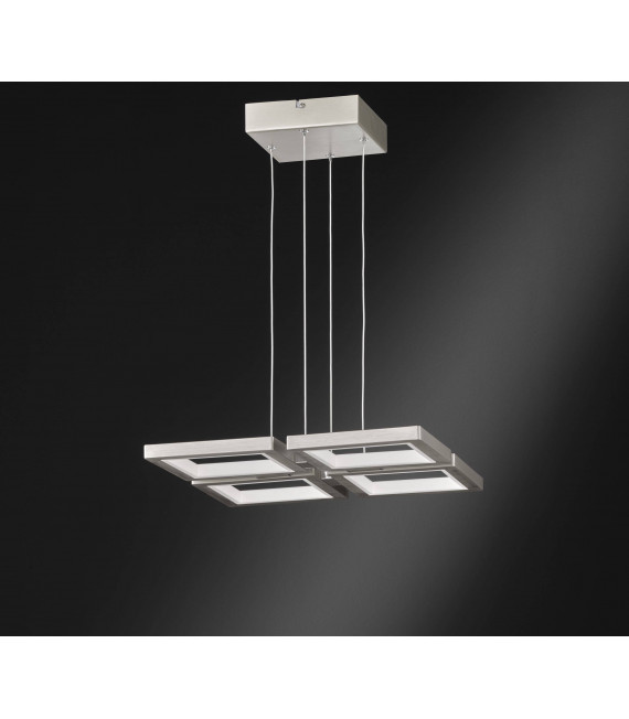 VISO Pendelleuchte Matt Nickel 1 LED-Lampe