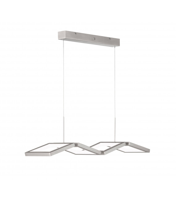 VISO Pendelleuchte Matt Nickel 1 LED-Lampe
