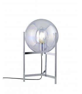 Lampada da tavolo RONDA cromata 1 lampadina