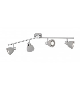 VERIA grauer Scheinwerfer 4 Lampen