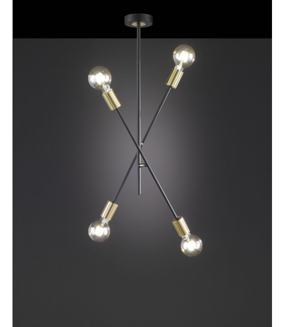 TANIL Deckenleuchte 4 Lampen