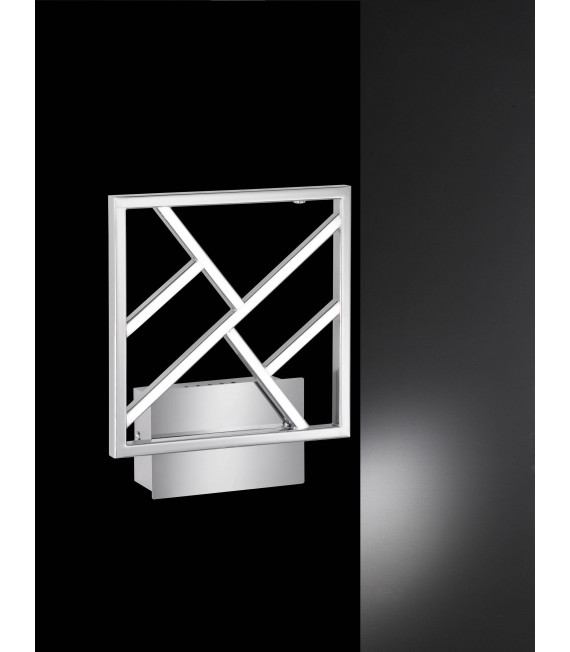 FOX Wandleuchte Matt Nickel 1 LED Lampe