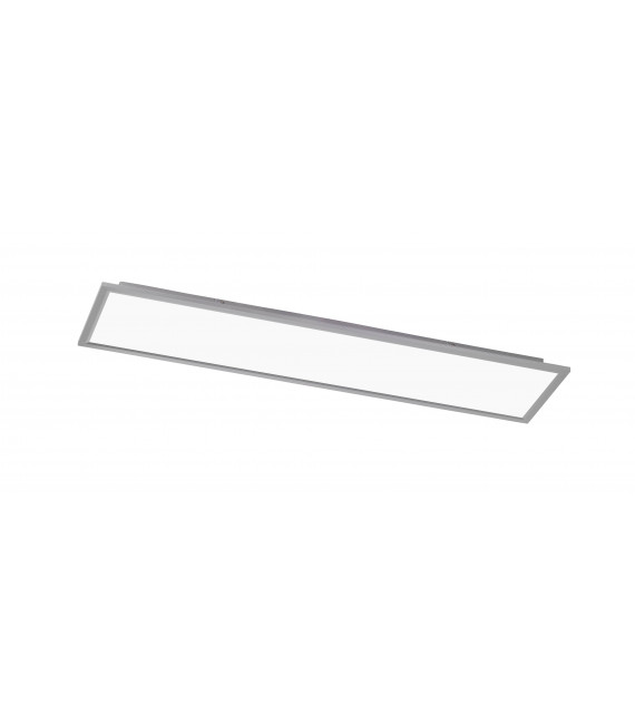 MILO plafón plata 1 bombilla LED