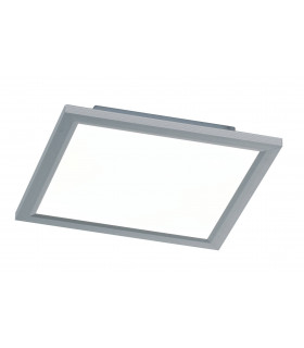 MILO plafón plata 1 bombilla LED