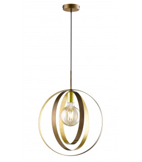 Ciondolo Cordoba marrone chiaro 1 lampadina