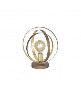 Cordoba braune Tischlampe 1 Glühbirne