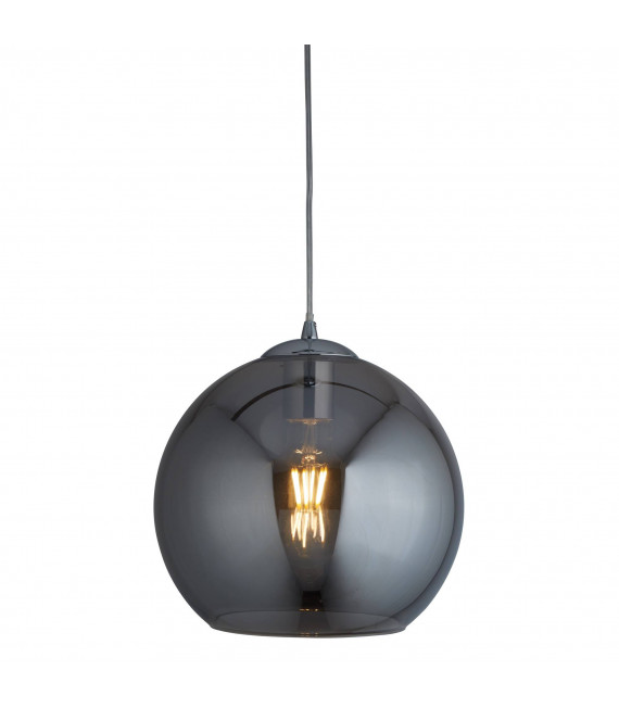 Lampada a sospensione Balls, vetro ambra, 30 cm
