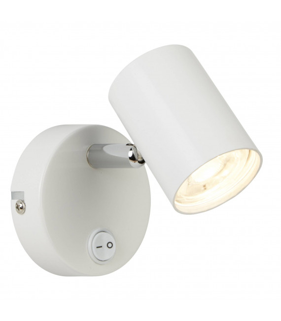Rollo aplique de pared, cromo
