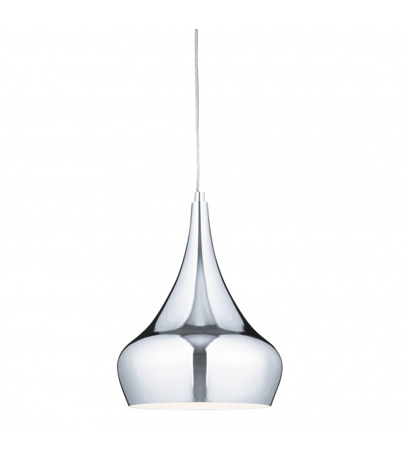 Lámpara colgante 30 cm Colgantes industriales, cromo