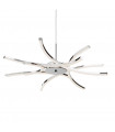 plafonnier ventilateur vintage 2 ampoules e27 max 60w brun patiné