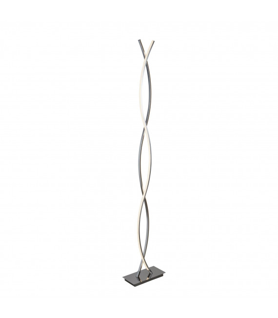 Plattlampe, Chrom und Polycarbonat
