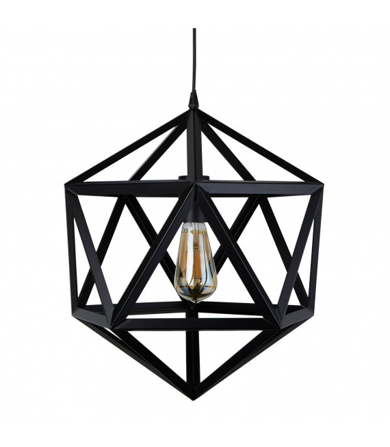 Voyager 90 cm Pendelleuchte, Chrom und Glas