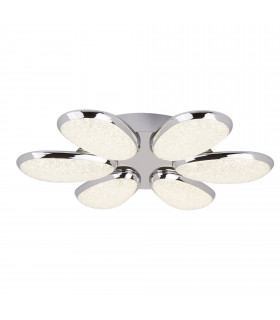 plafonnier ventilateur vintage 2 ampoules e27 max 60w brun patiné