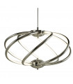 plafonnier ventilateur vintage 2 ampoules e27 max 60w brun patiné