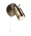 plafonnier ventilateur vintage 2 ampoules e27 max 60w brun patiné