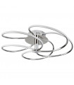 plafonnier ventilateur vintage 2 ampoules e27 max 60w brun patiné