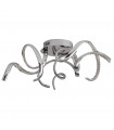 plafonnier ventilateur vintage 2 ampoules e27 max 60w brun patiné